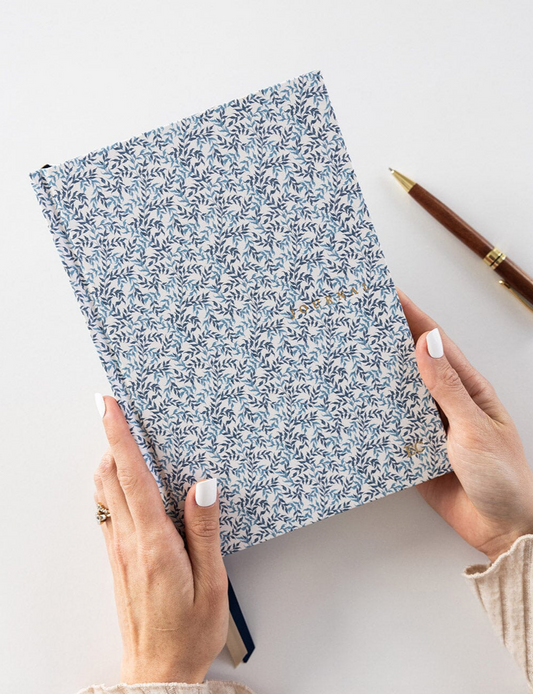 Bespoke Letterpress Linen Bound Journal