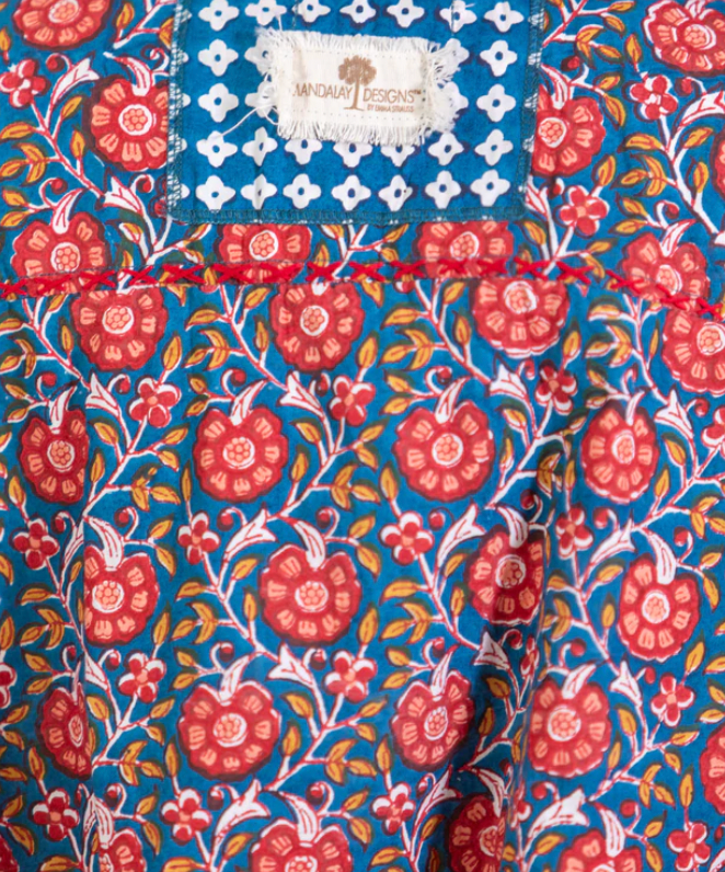 Mandalay Patched Floral Quilt Jacket WAS $330