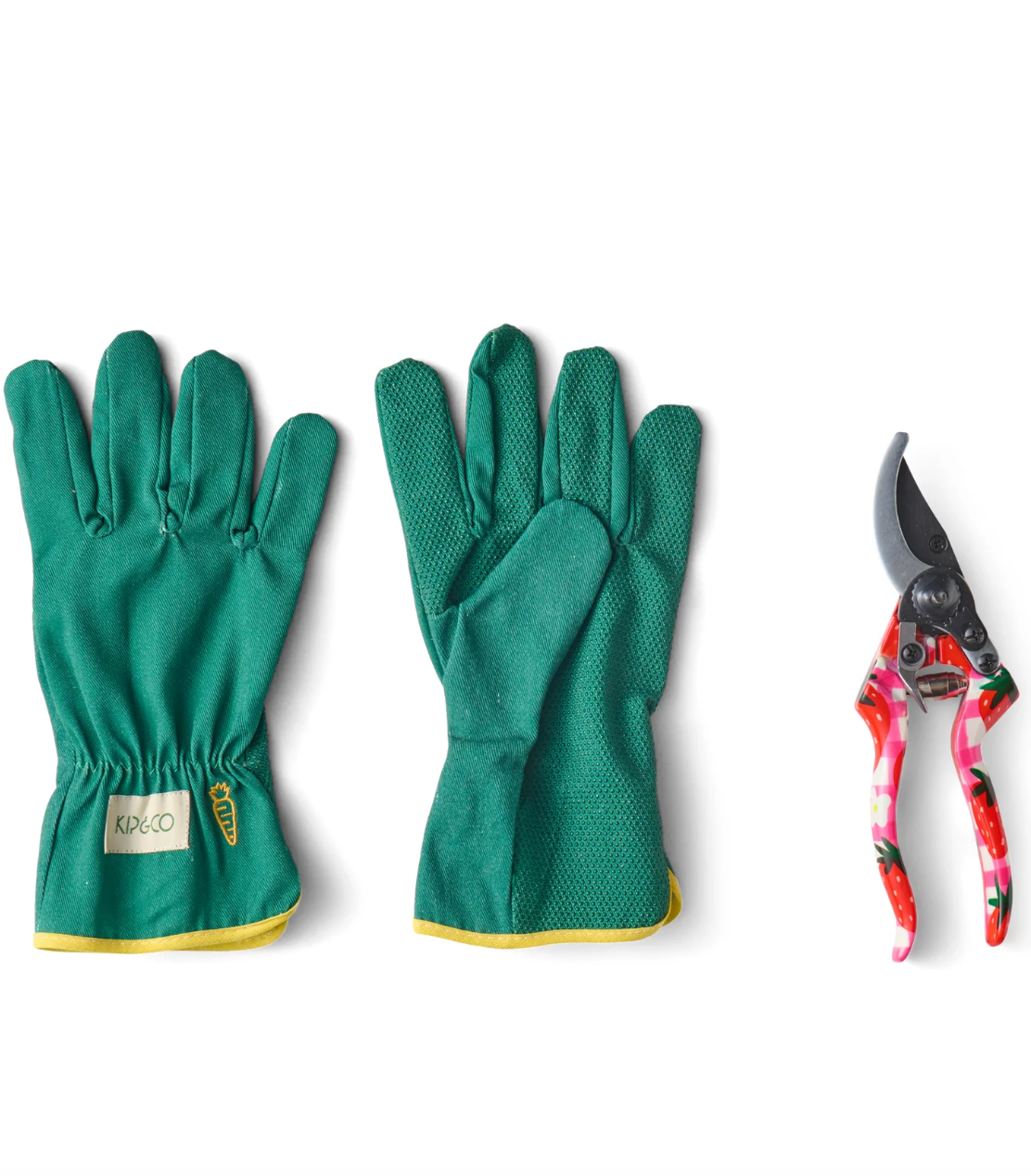 Kip & Co Garden Secateurs and Gloves Set