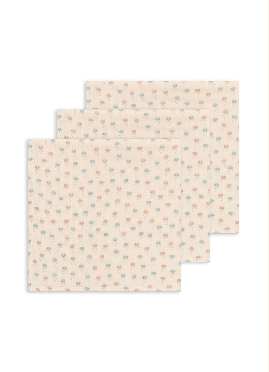 Konges Sløjd Muslin Cloth Set of 3