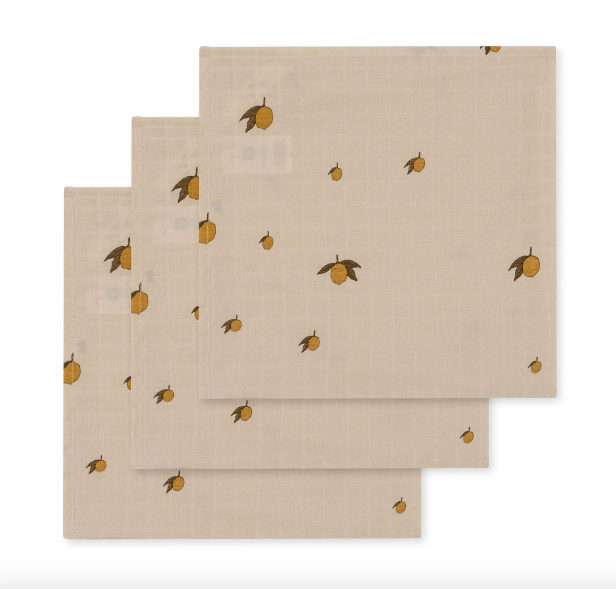 Konges Sløjd Muslin Cloth Set of 3