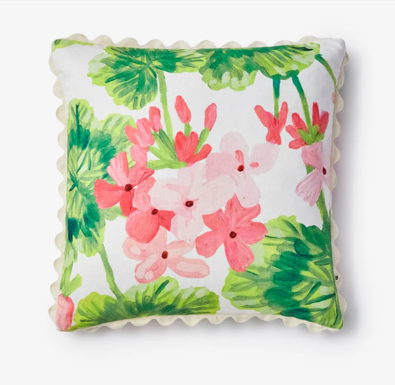 Bonnie & Neil Geranium Cushion