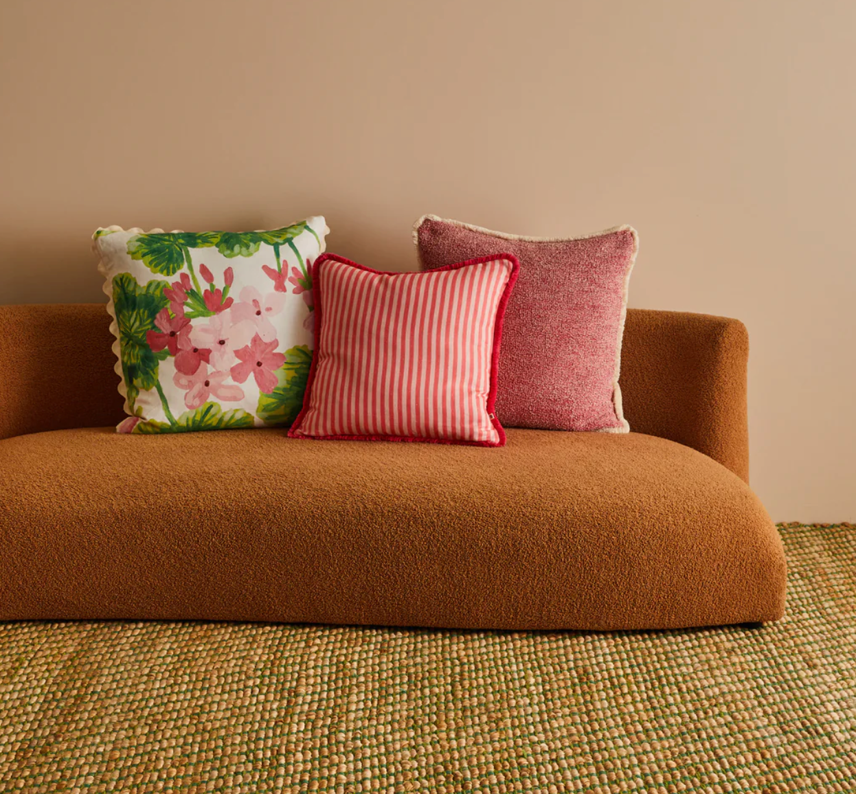 Bonnie & Neil Geranium Cushion