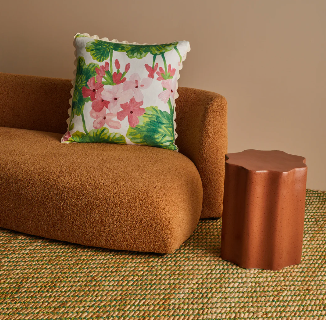Bonnie & Neil Geranium Cushion