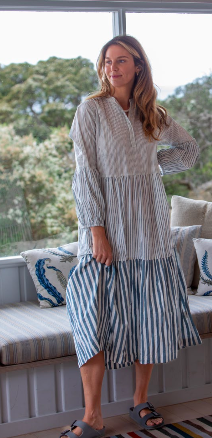 Mandalay Lee Maxi Shirtdress
