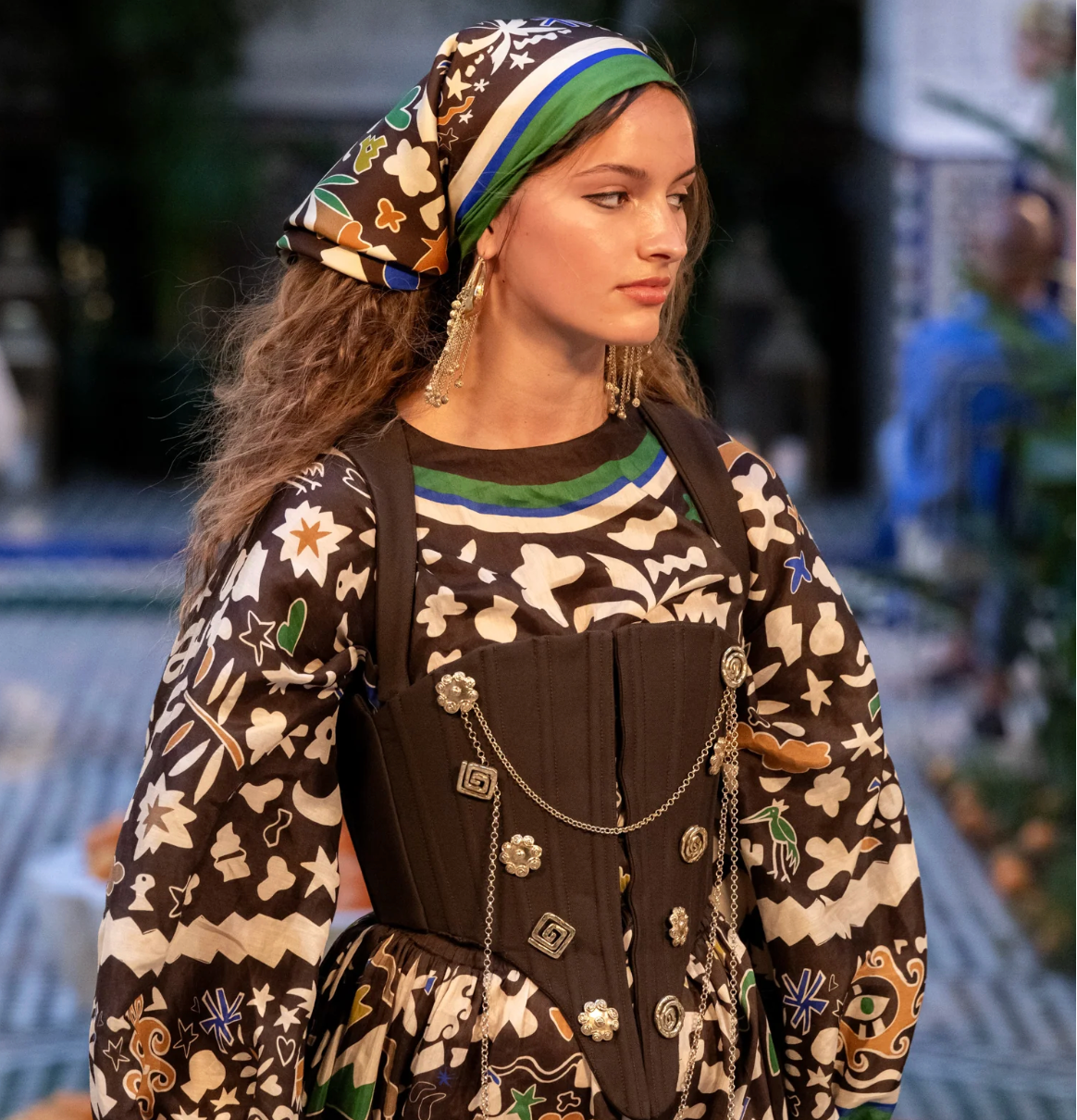 Alemais Maroc Silk Scarf