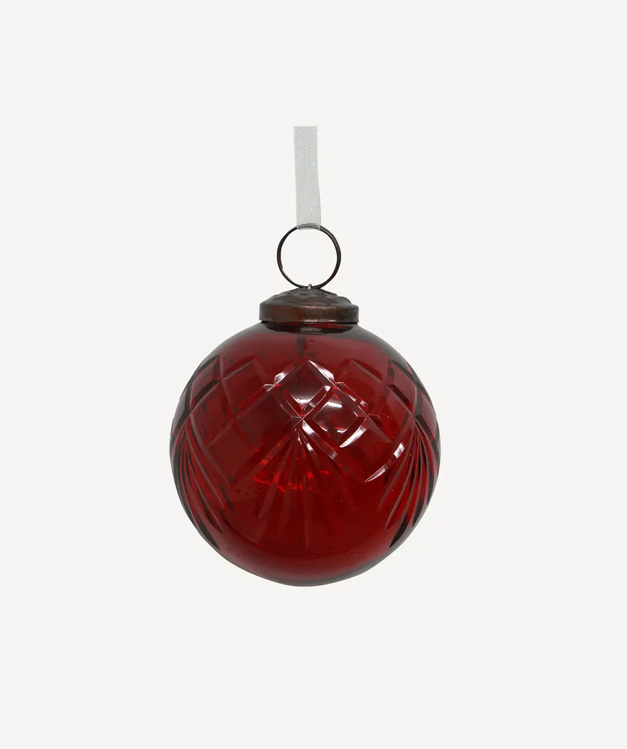 Cut Glass Baubles