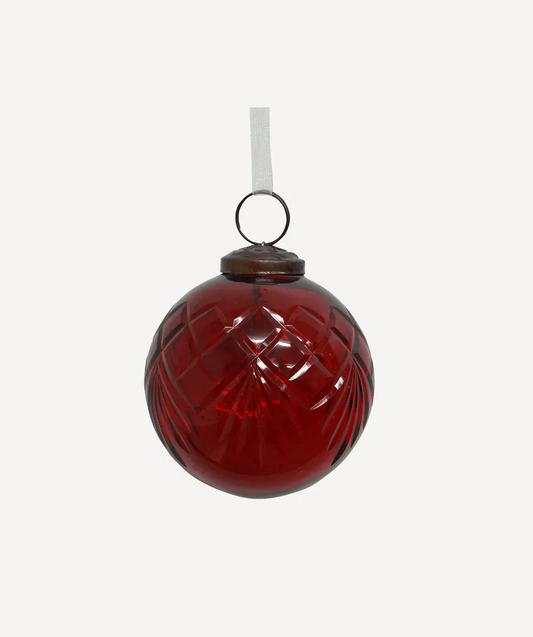 Cut Glass Baubles