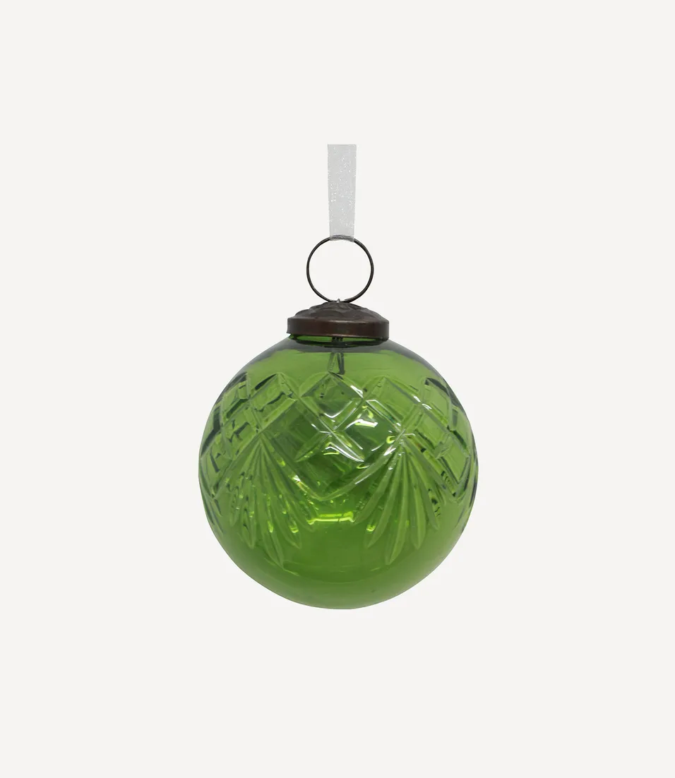Cut Glass Baubles