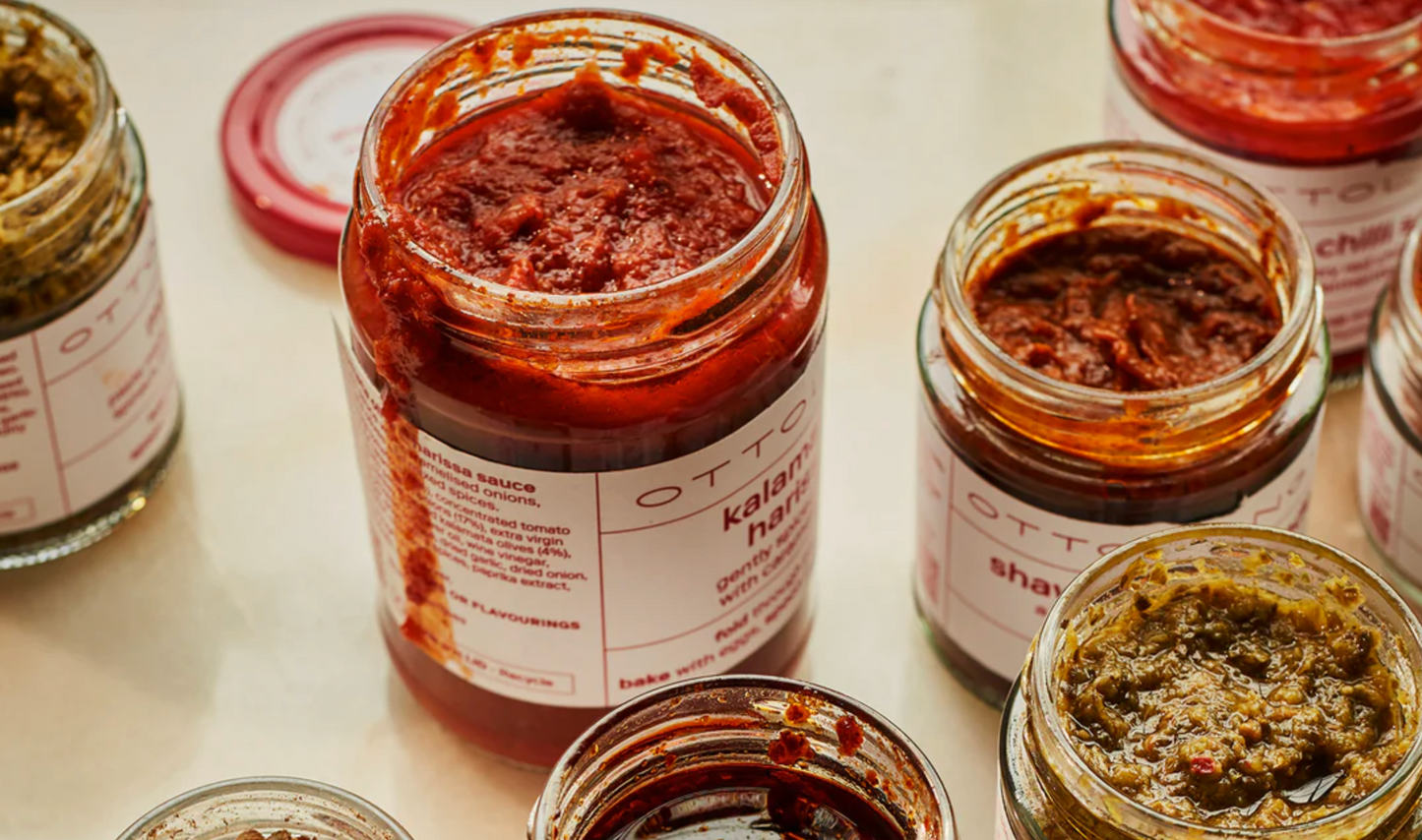 Ottolenghi Kalamata Olive & Harissa Sauce