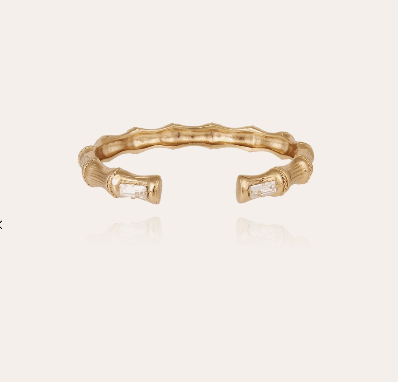 Bambou Jonc Strass Bangle