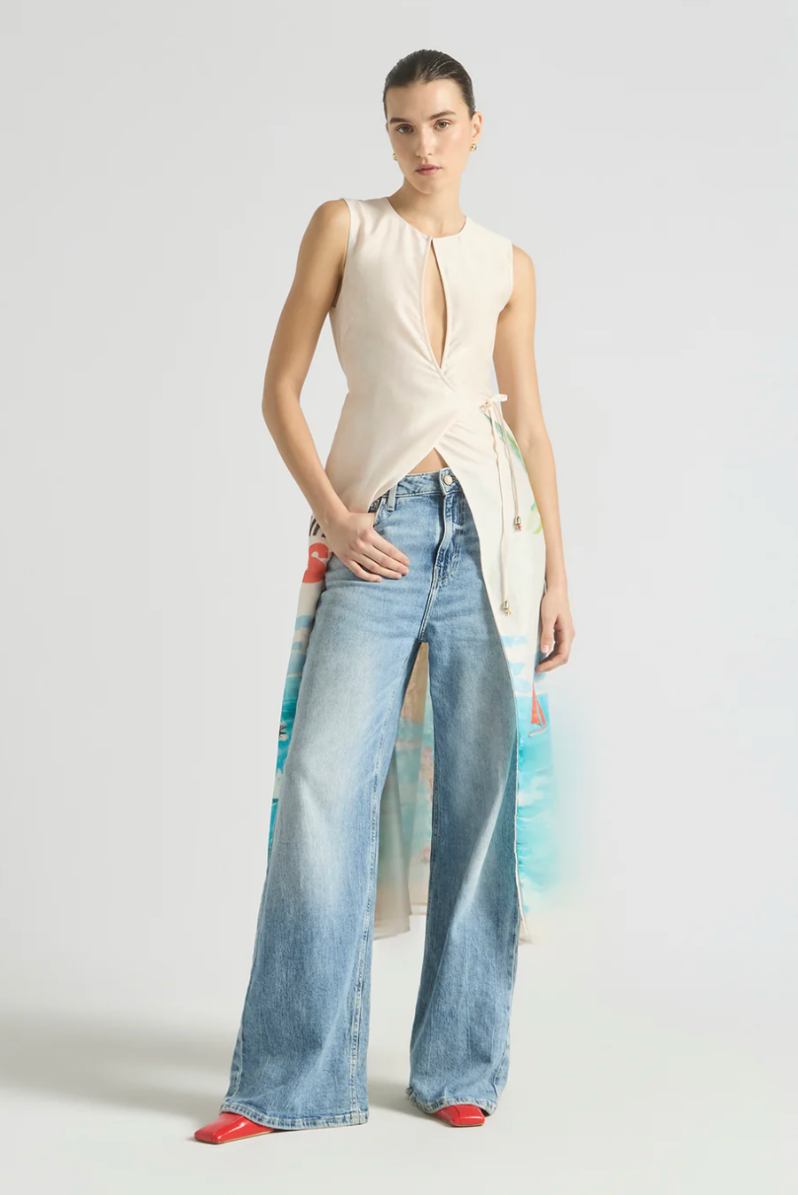 Antipodean Cruze Key Hole Cover Up Dress