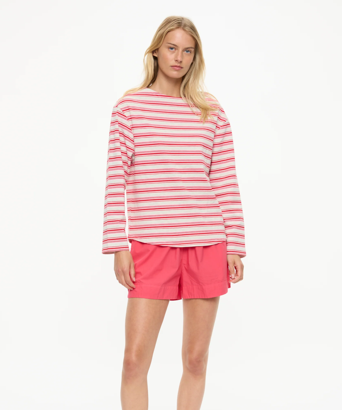 LMND Amara Oversized Long Sleeve Boat Neck