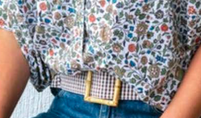 Mandalay Vintage Floral Belt