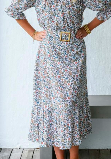 Mandalay Vintage Floral Skirt