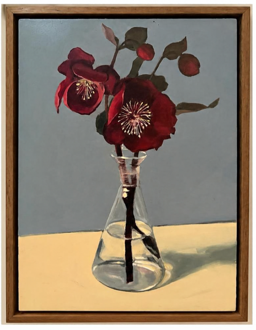 Lisa Ridgway "Red Hellebores"