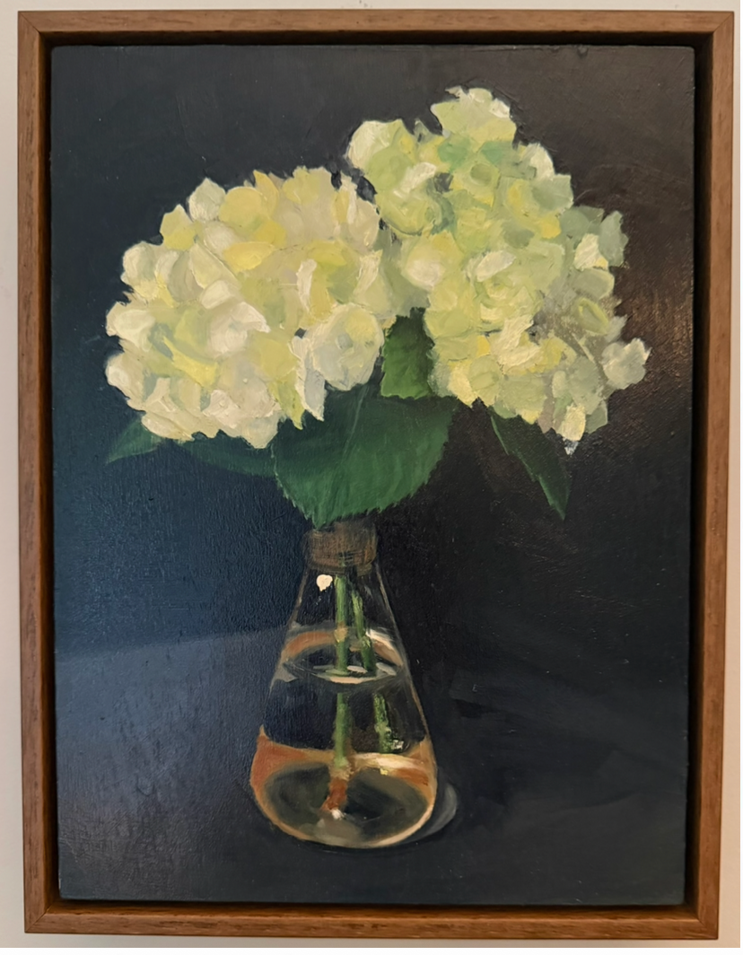 Lisa Ridgway "White Hydrangeas"