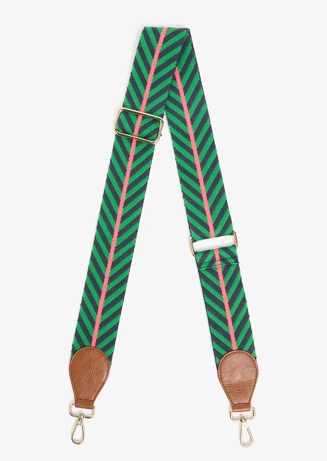 Elms + King Accent Strap with Tan Pebble