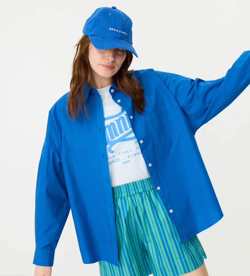 LMND Chiara Classic Stripe Short WAS $160