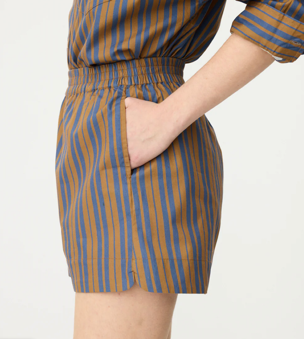 LMND Chiara Classic Stripe Short WAS $160