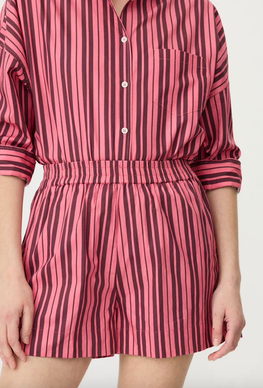 LMND Chiara Classic Stripe Short WAS $160