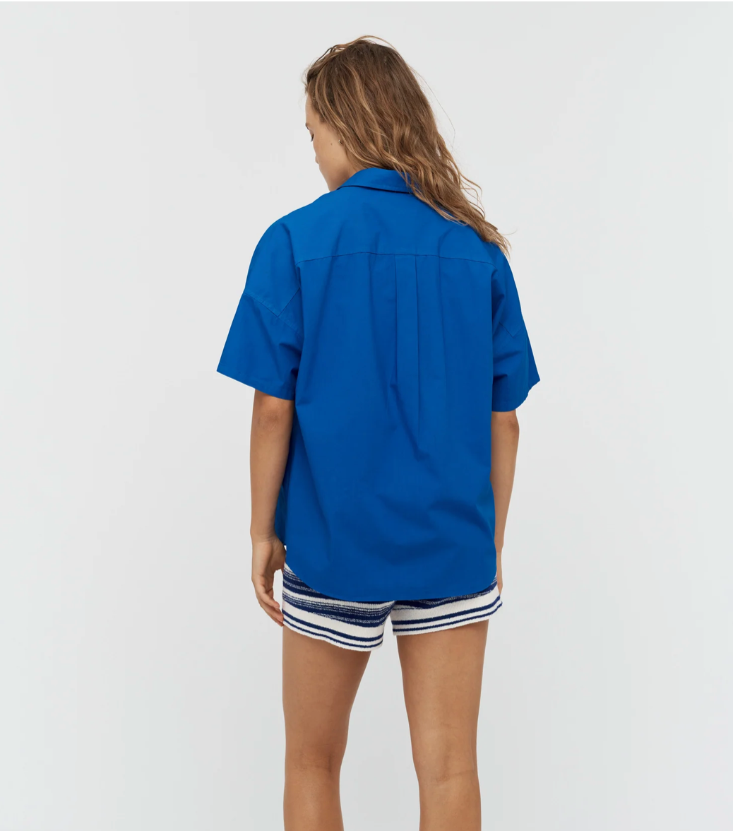 LMND Chiara Short Sleeve Shirt WAS $135
