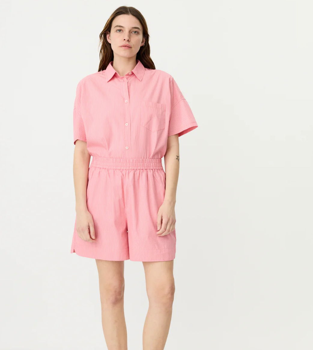 LMND Chiara Short Sleeve Shirt WAS $135