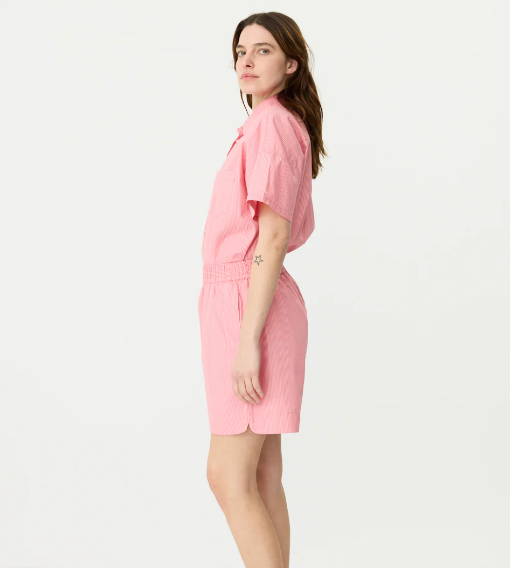 LMND Chiara Short Sleeve Shirt WAS $135