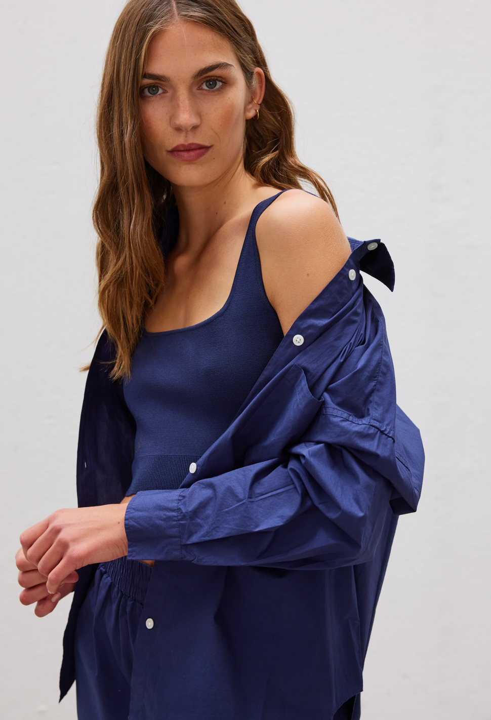 LMND Chiara Classic Shirt WAS $160