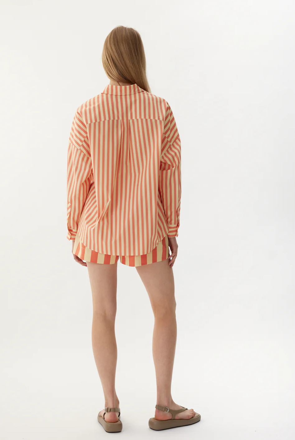 LMND Chiara Classic Stripe Shirt WAS $190