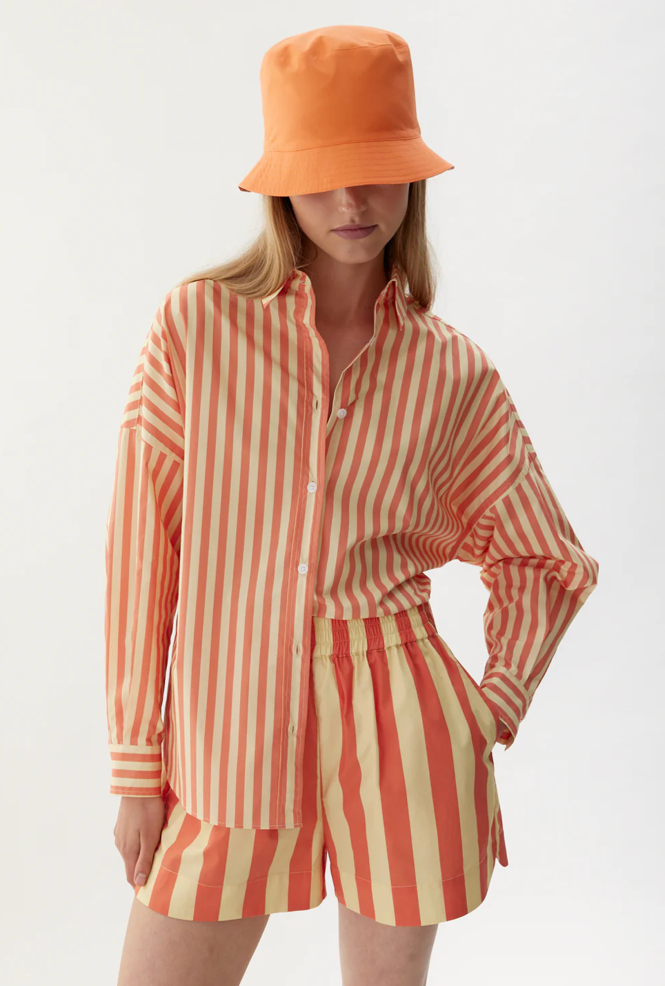 LMND Chiara Classic Stripe Short WAS $160