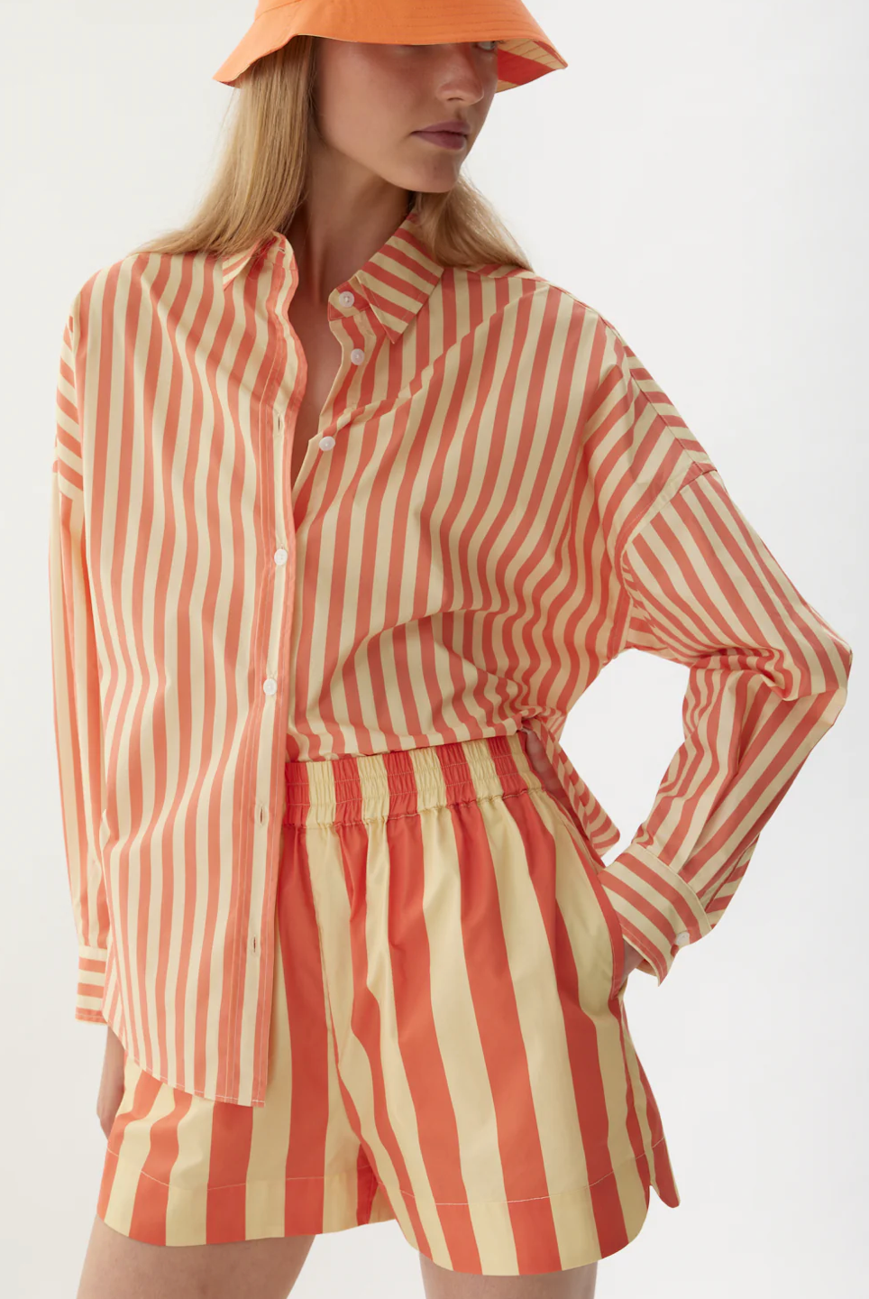 LMND Chiara Classic Stripe Short WAS $160