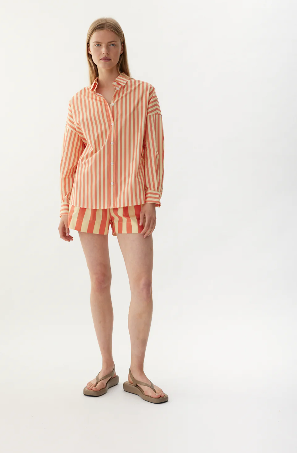 LMND Chiara Classic Stripe Short WAS $160