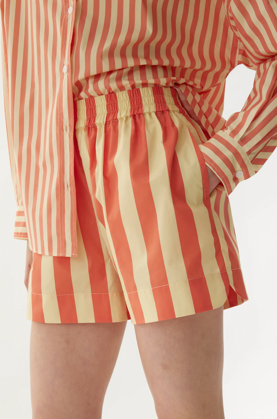 LMND Chiara Classic Stripe Short WAS $160
