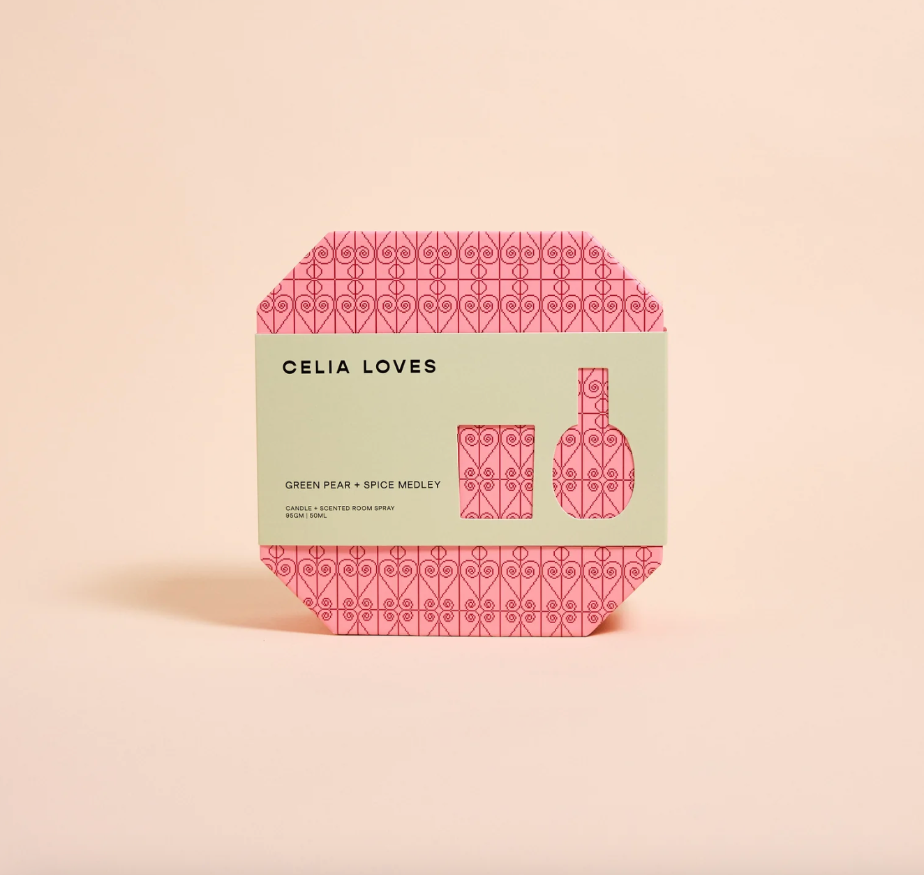 Celia Loves Candle & Room Spray Duo Set