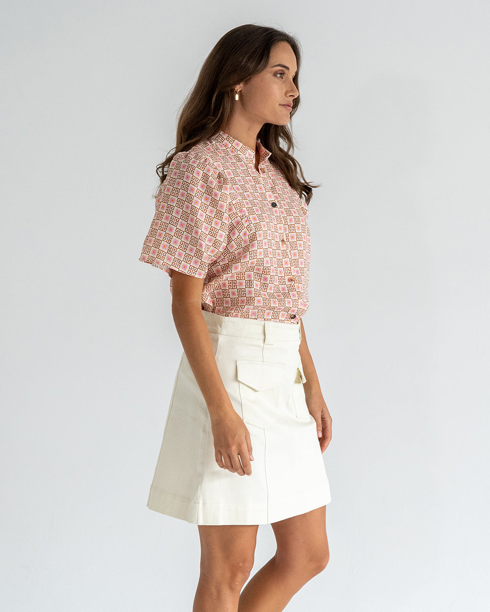 Elms + King Lincoln mini Skirt WAS $190