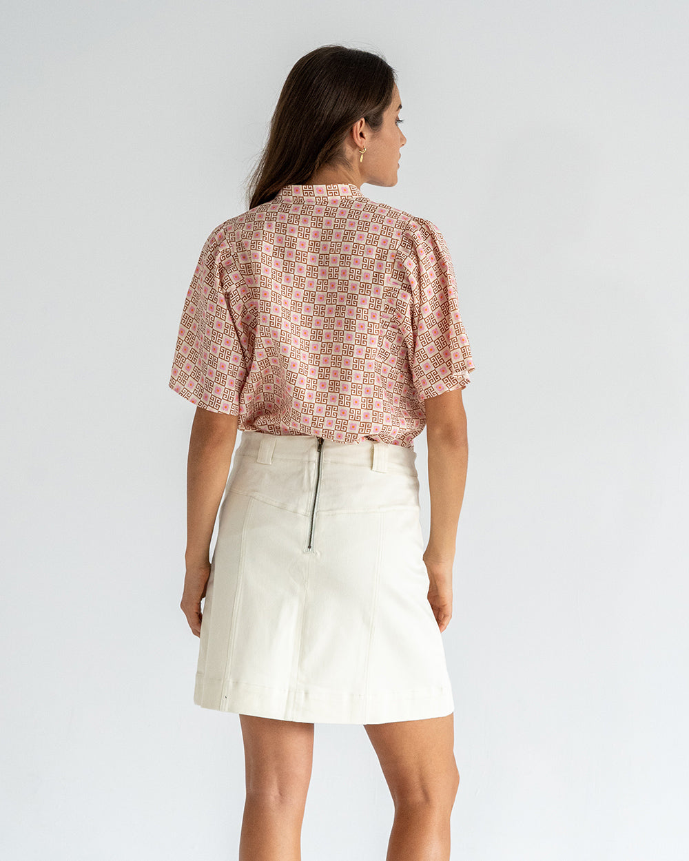 Elms + King Lincoln mini Skirt WAS $190