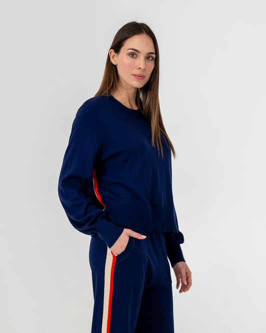 Arlington Milne Winnie Speed Stripe Sweater WAS $220