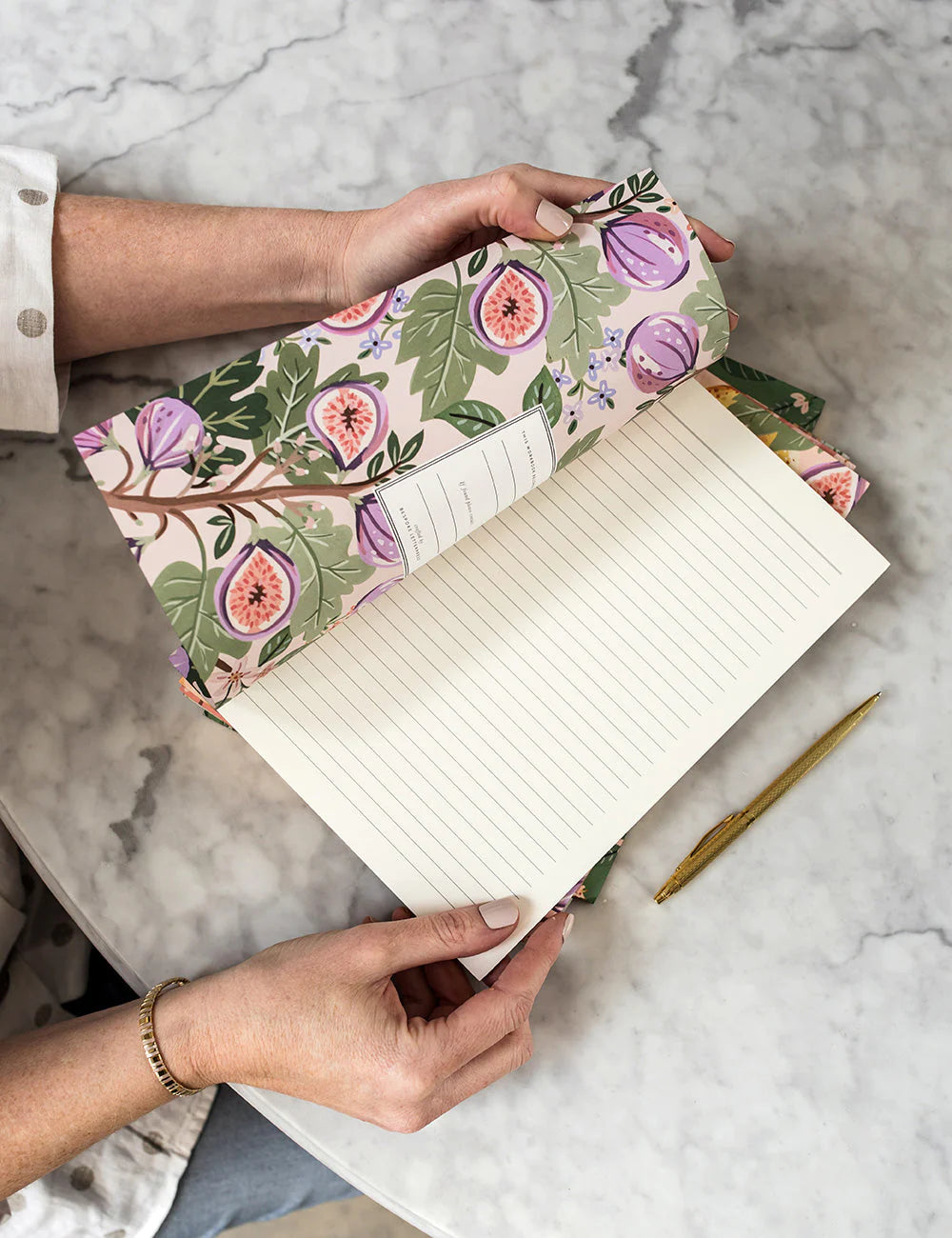 Bespoke Letterpress Fig Workbook