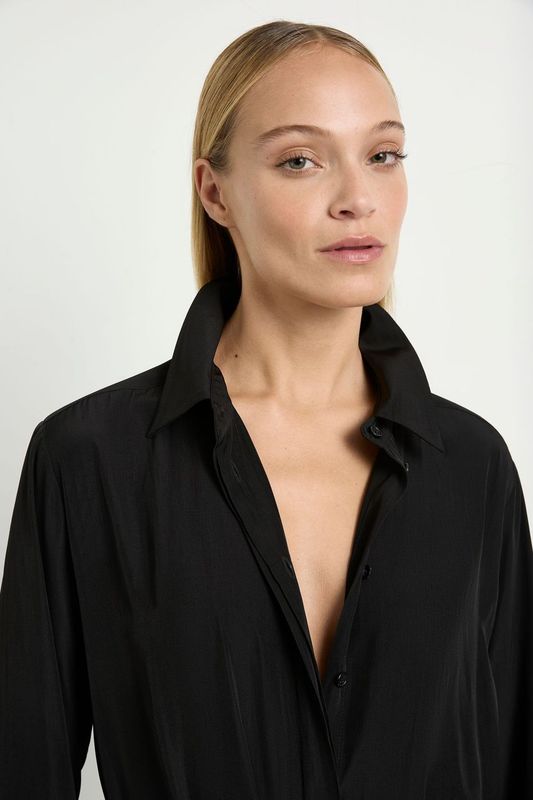 Mela Purdie Tie Shirt Dress WAS $450