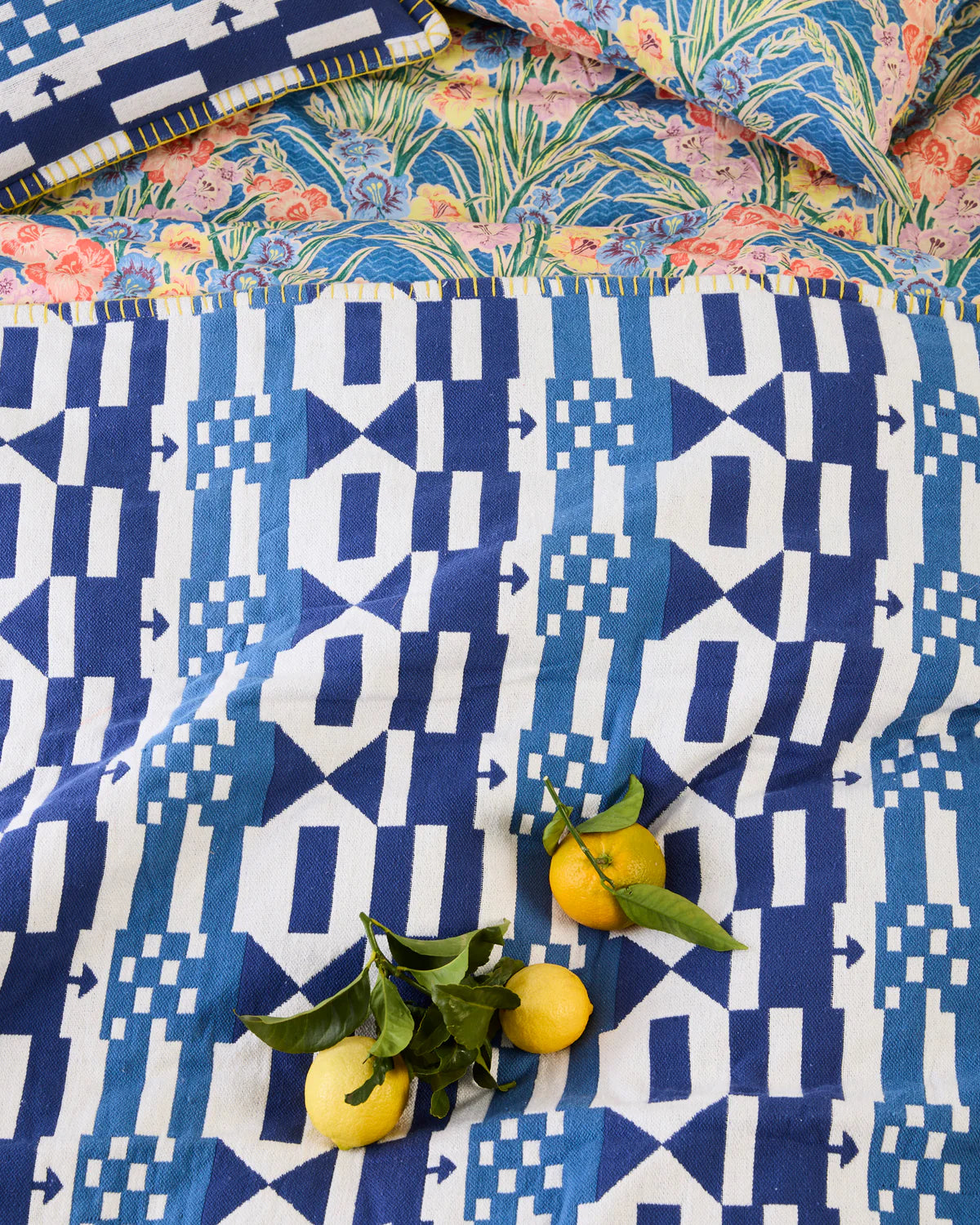 Kip & Co X Anna Spiro Tik Tak Woven Throw