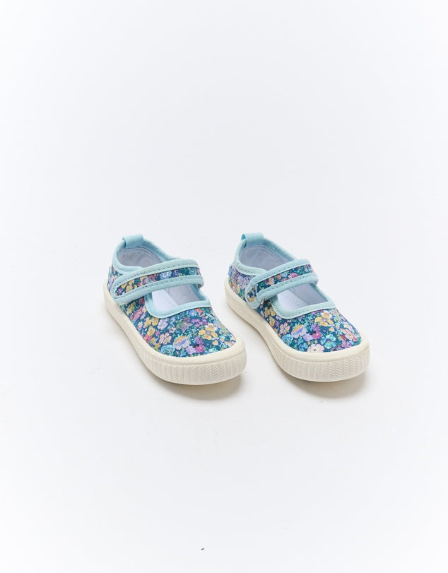 Walnut Liberty Mary-Jane Canvas