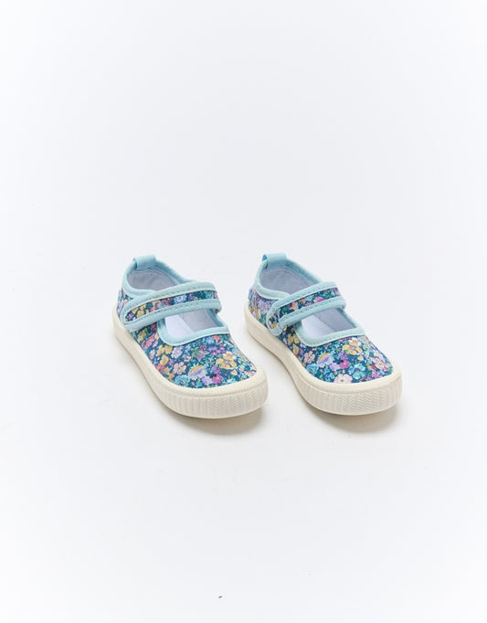 Walnut Liberty Mary-Jane Canvas