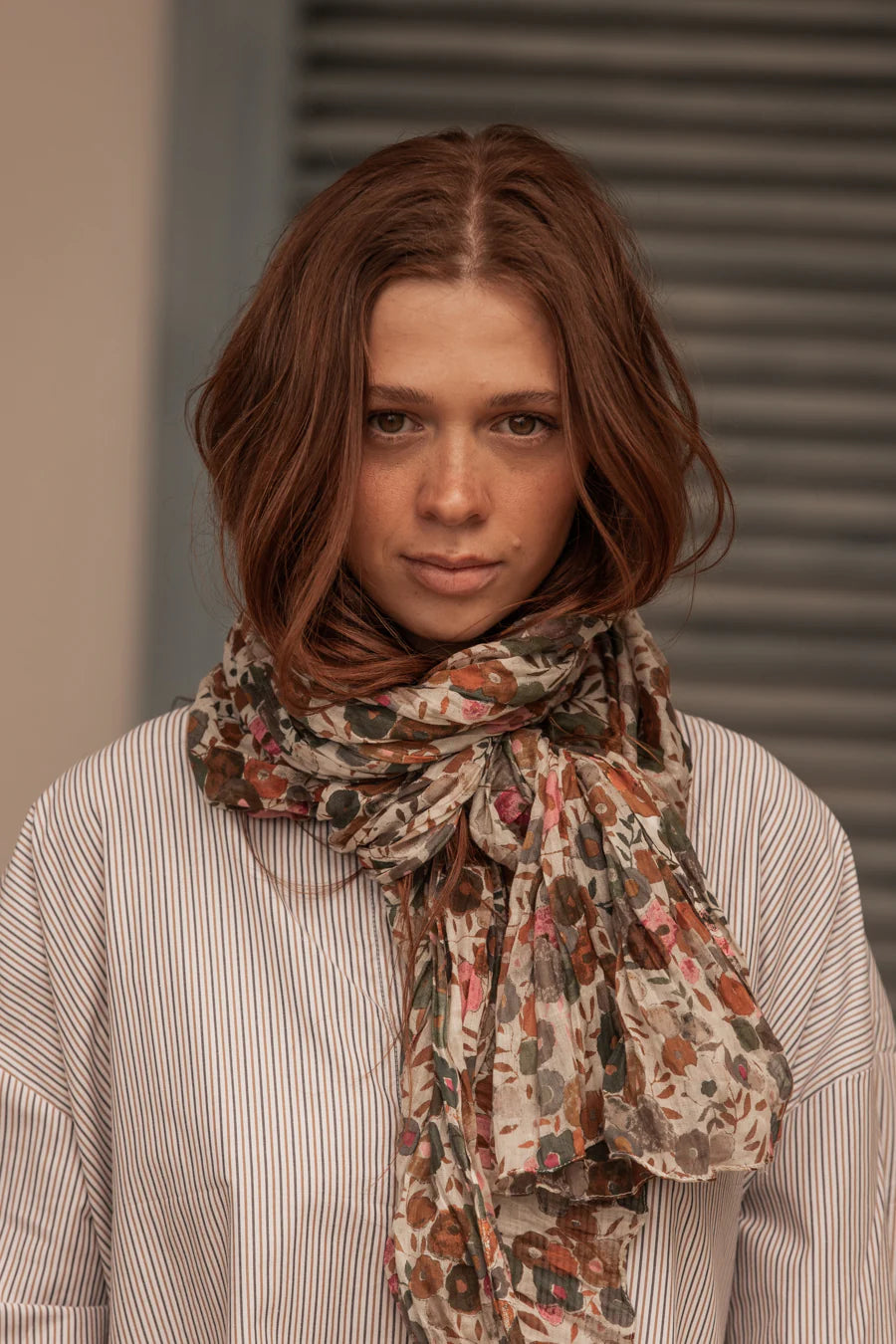 Mamapapa Multi Flower Scarf