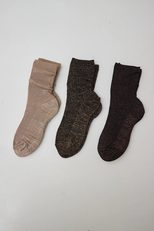 Mamapapa Glitter Medium Socks