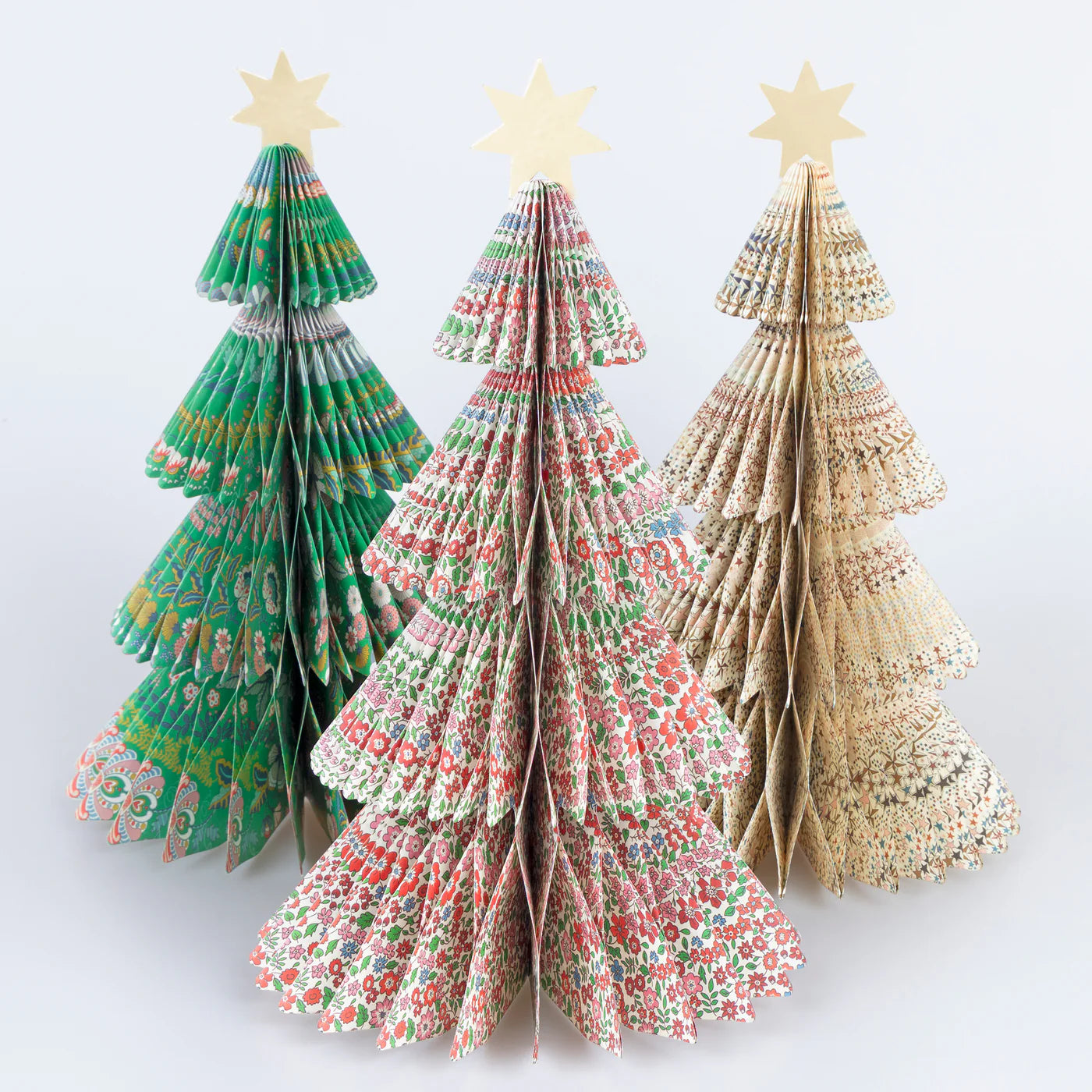 Meri Meri x Liberty Paper Trees (3 Pack)