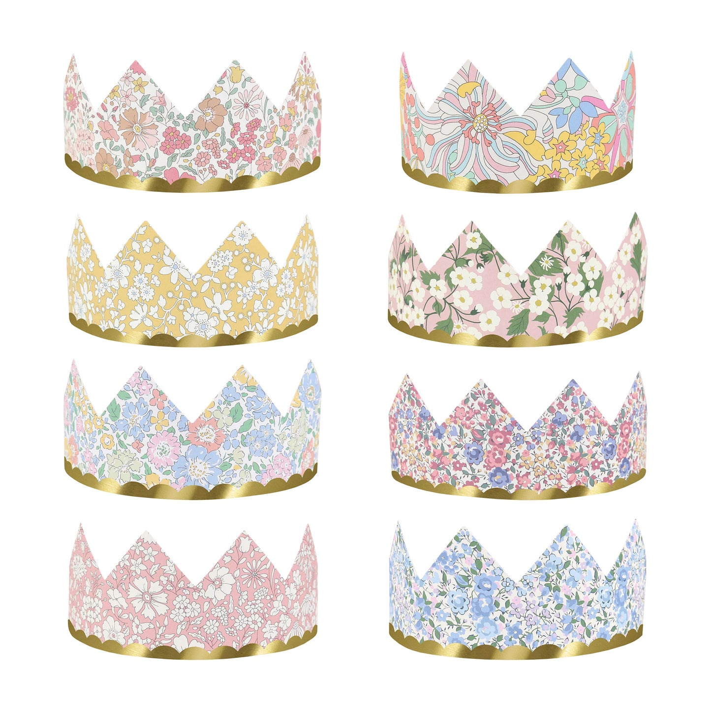 Meri Meri X Liberty Floral Party Crowns