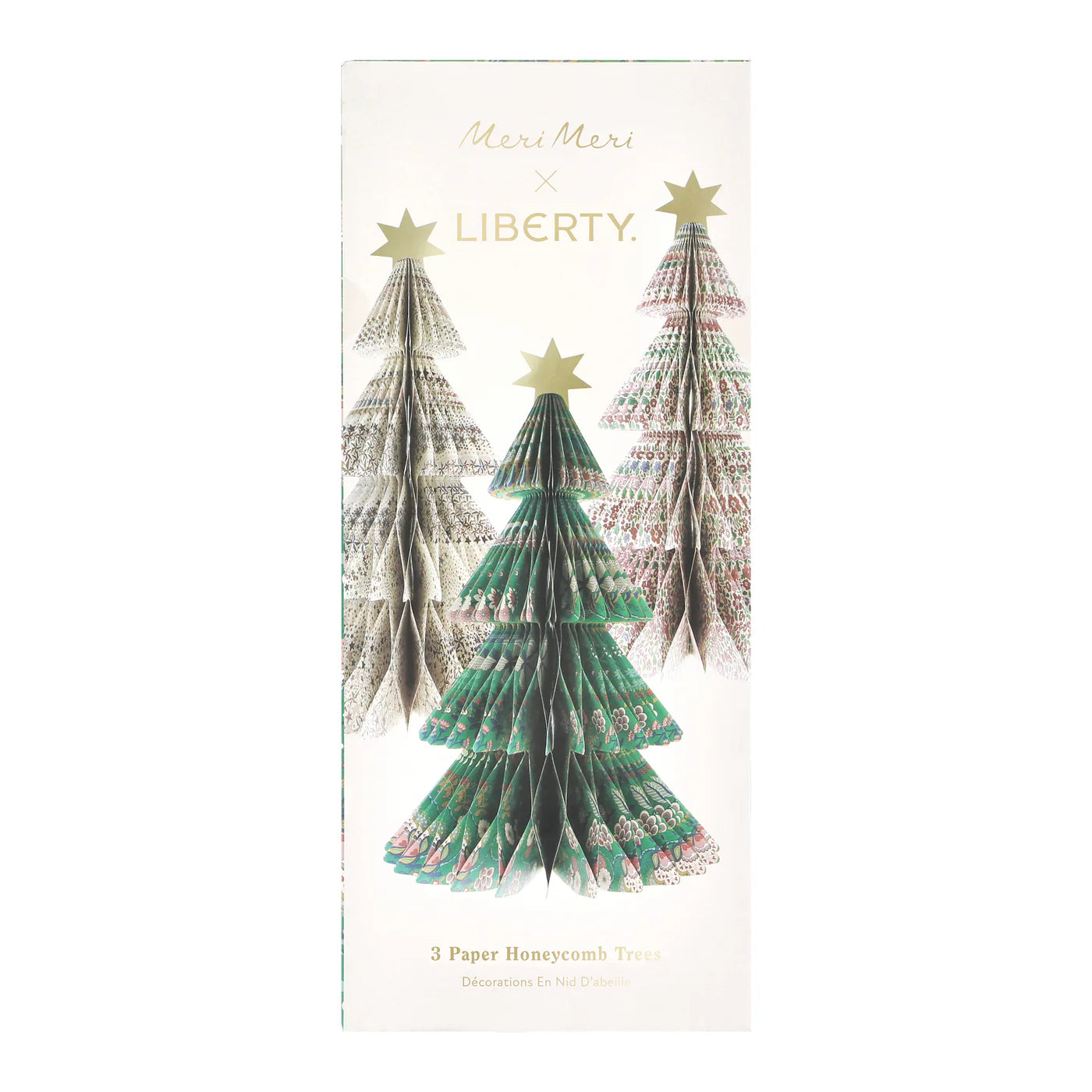Meri Meri x Liberty Paper Trees (3 Pack)