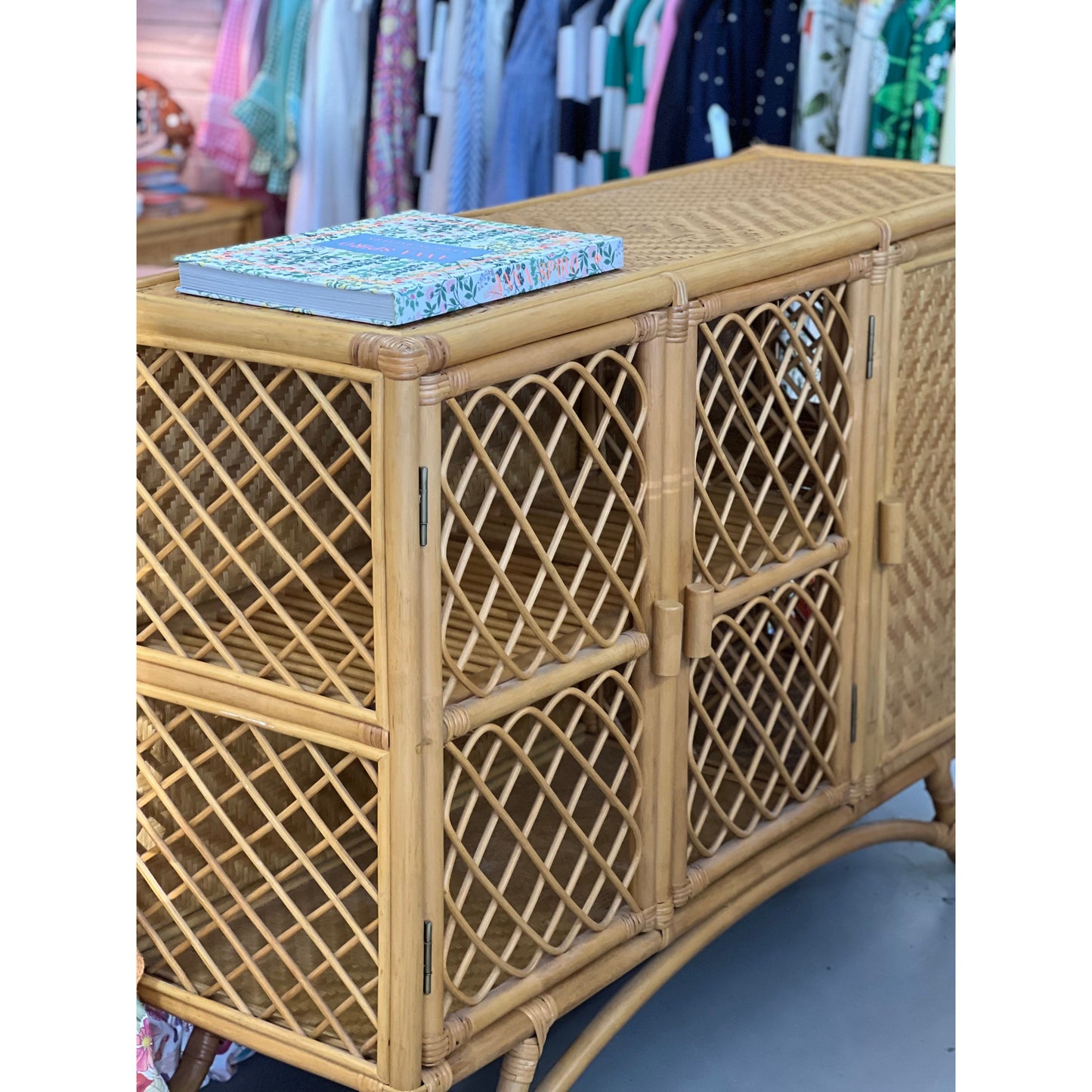 Vintage Cane Hutch WAS $900