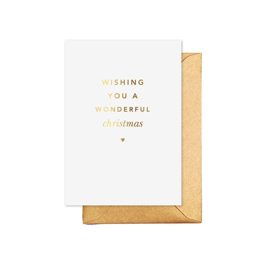 Elm Paper Christmas Card WAS $7 NOW $3.50